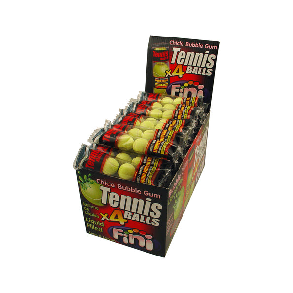 Chicle de pelota de tenis (paquete de 50x 4)