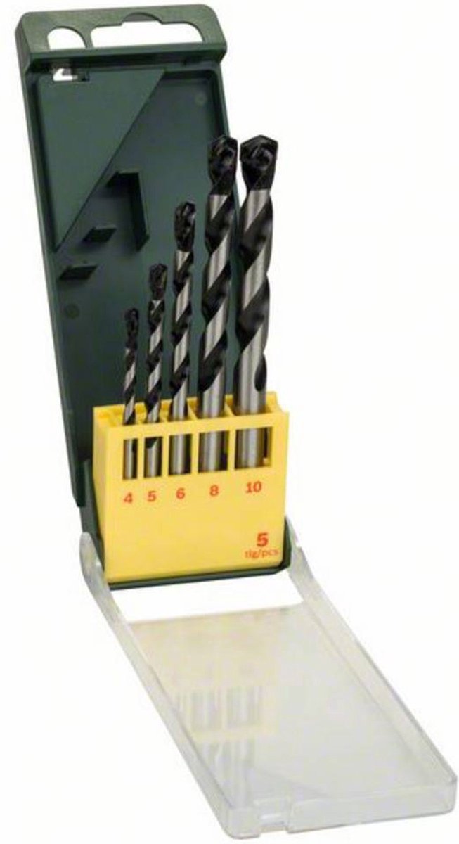 Accessori Bosch Set di punte per calcestruzzo da 5 pezzi | 2607019444 - 2607019444
