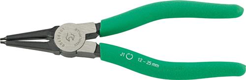 Pinza per anelli elastici Stahlwille j1 dritta ø12-25 interna