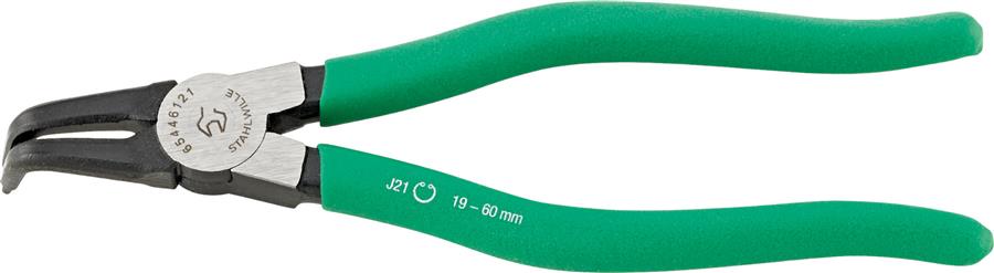 Stahlwille alicates para arandelas j11 90° ø12-25 interior