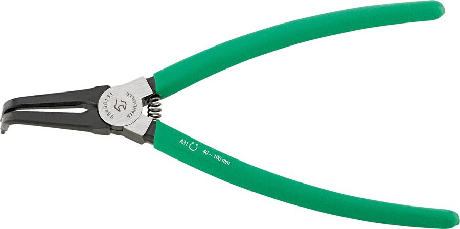 Pinza per anelli elastici Stahlwille a11 90° ø10-25 esterno