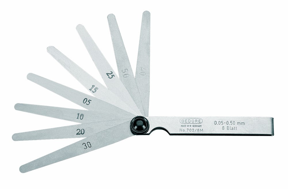 Set di spessimetri Gedore 20 pz. mm-6547870