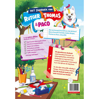 Book Doeboek Rutger, Thomas e Paco