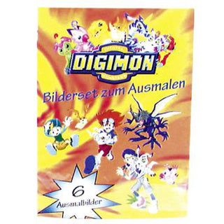 Páginas para colorear digimon
