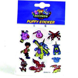 Adesivi digimon 3d
