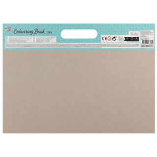 Libro para colorear colección caballos 25 páginas 26x35,5 cm | 4 piezas