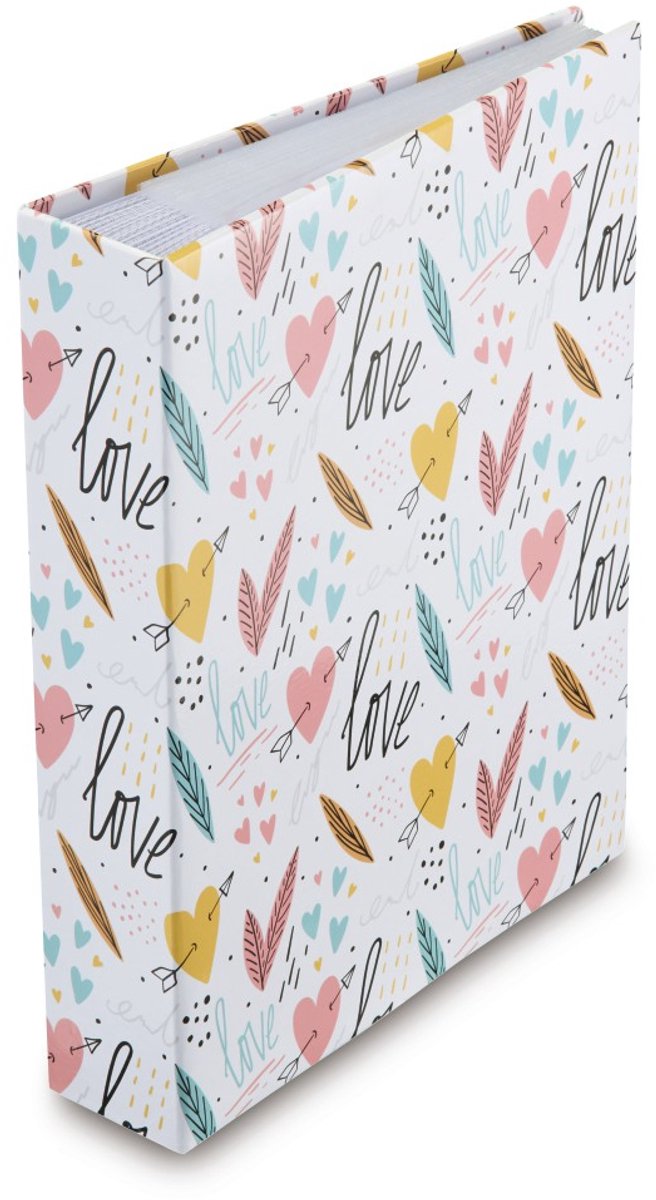 Hama inschuif album - sassy - 10x15 - 200 pagina's - wit