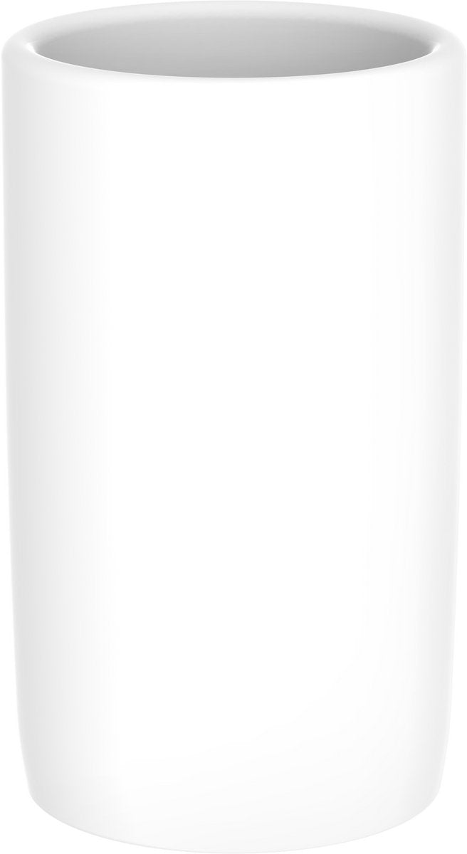 Tazza Eisl - per spazzolino da denti - bianco opaco
