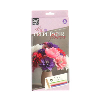 Gruppo di artigianato creativo Crepe Craft Flowers