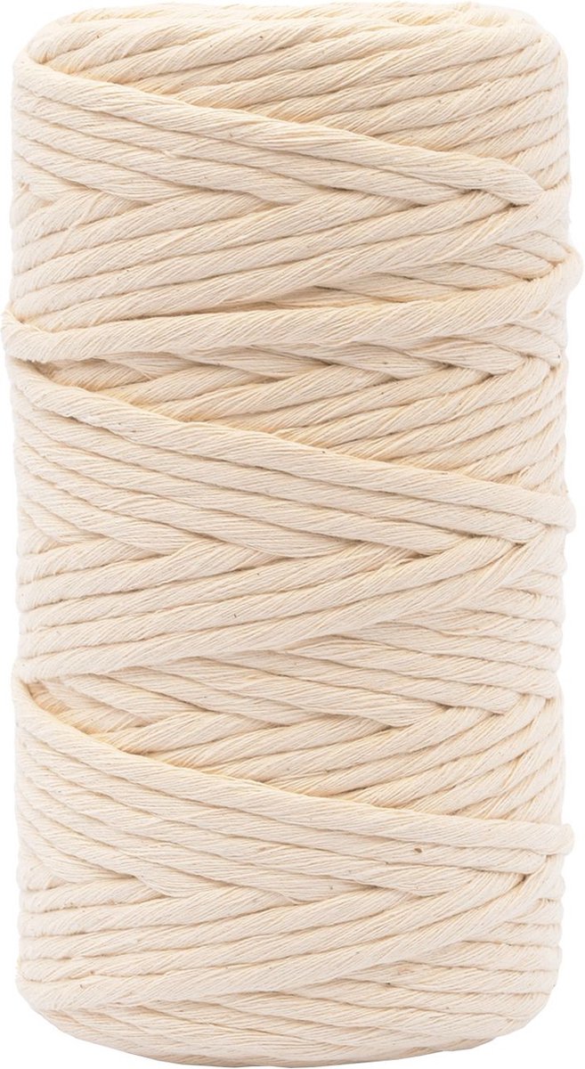 Vaessen creative • cuerda macramé 4mmx100m natural