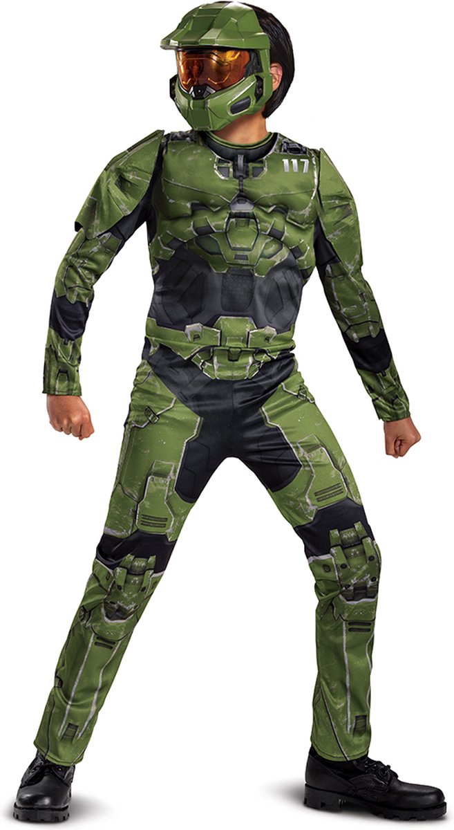 Disguise halo (microsoft), disfraz de master chief infinito, talla s (4-6 años), niño