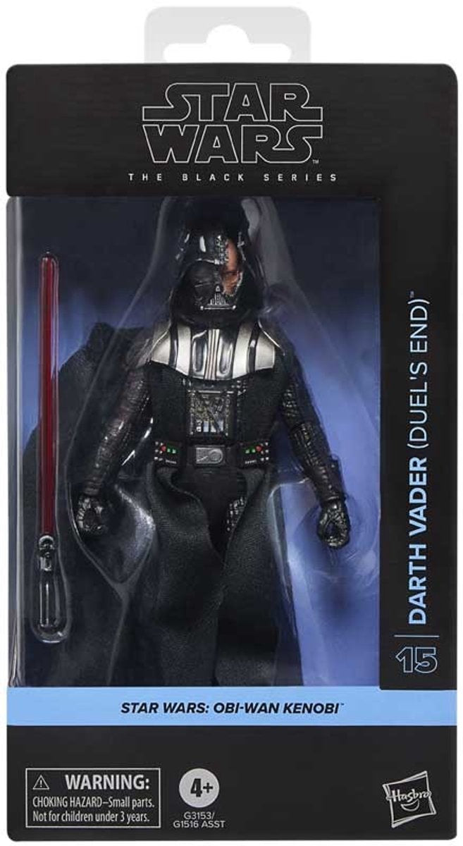 Star wars hasbro action figure darth vader duelli e giocattoli.