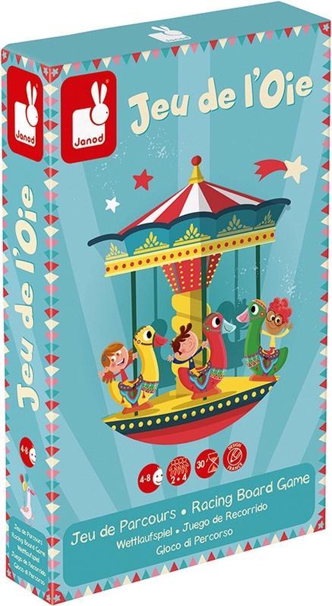 Janod - gioco - giostra a bordo dell'oca