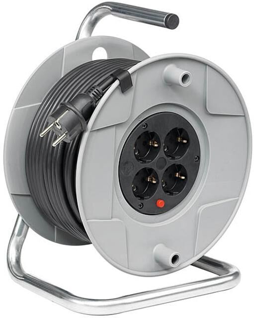 Brennenstuhl Cable Drum-U, 50m3x1.5 mm de repuesto 6581676 1