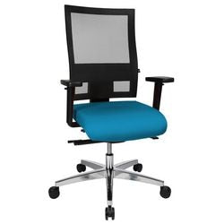 Sedia da ufficio topstar sitness 60 rete blu nero