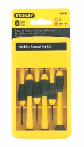 Utensili manuali Stanley Set di cacciaviti con impugnatura ammortizzata da 6 pezzi strumento Phillips parallelo - 0-66-052
