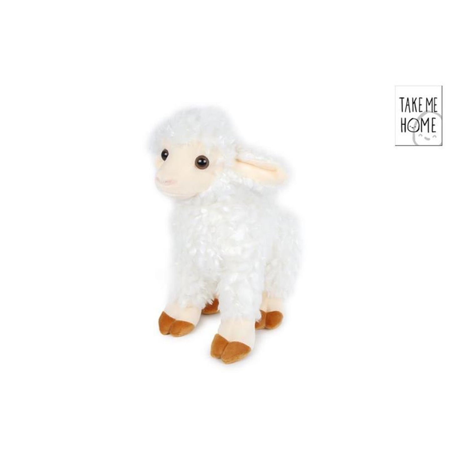 Take me home oveja peluche blanco de pie s 20cm