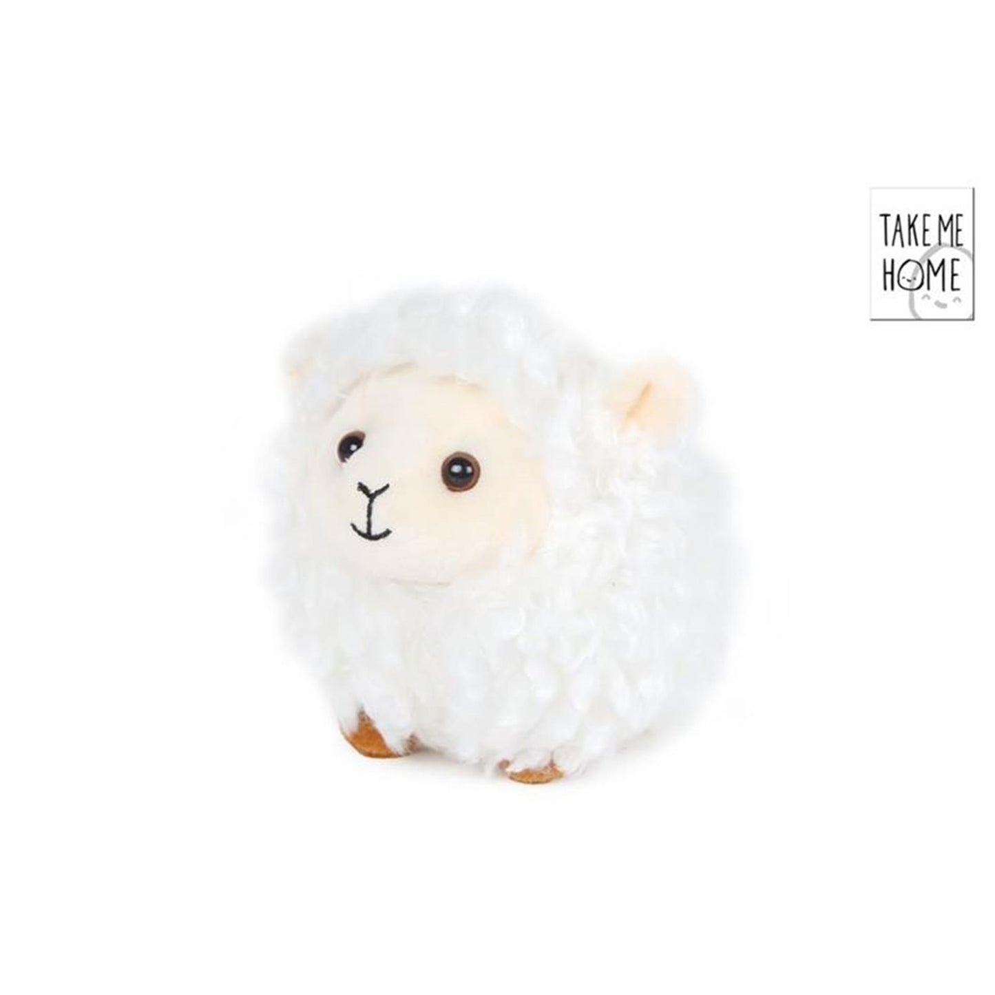 Take me home oveja peluche blanco tumbado 12cm