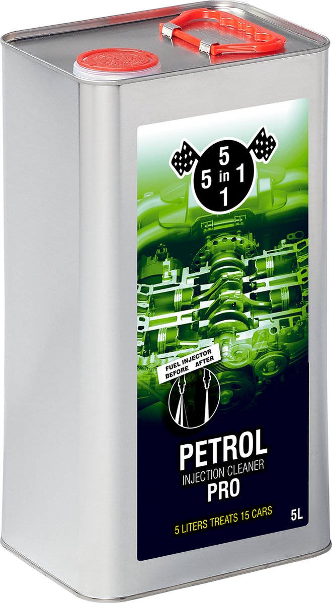 Detergente per iniezione benzina 5in1 5l