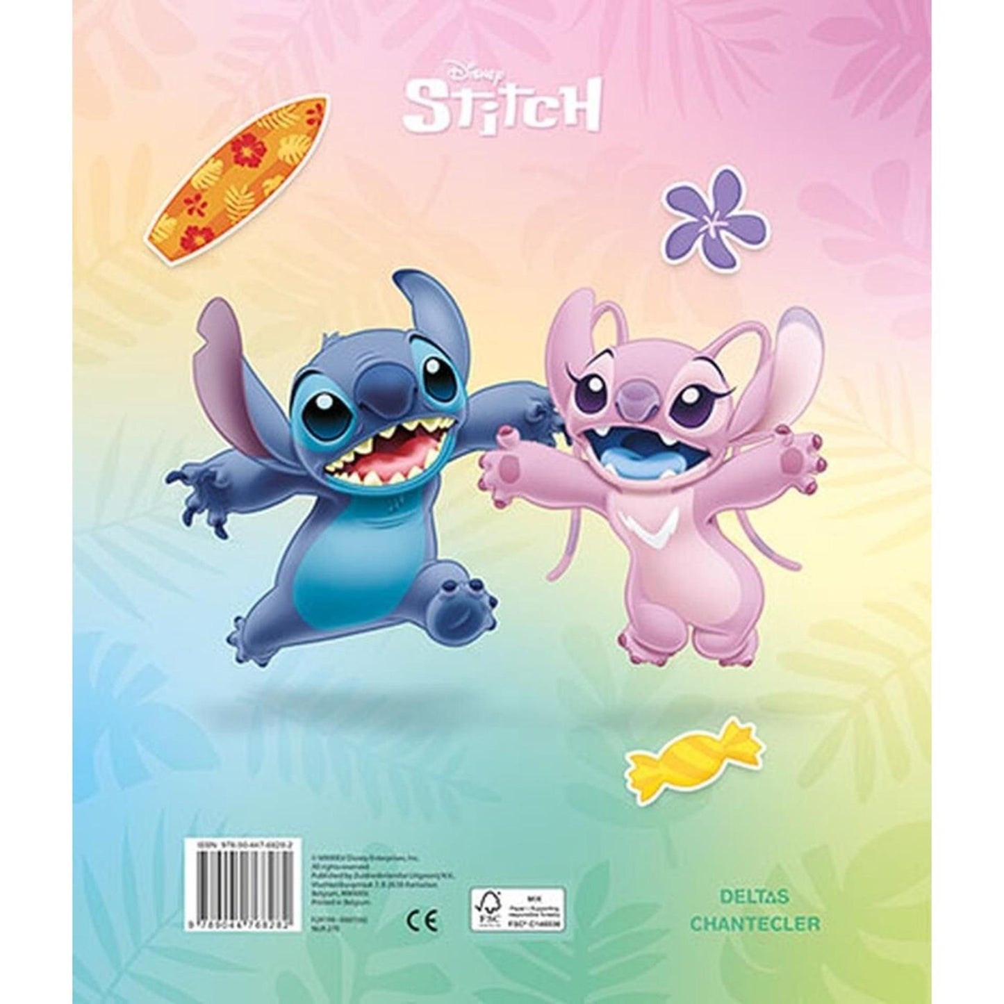 Parata di libri di adesivi Delta Disney Stitch