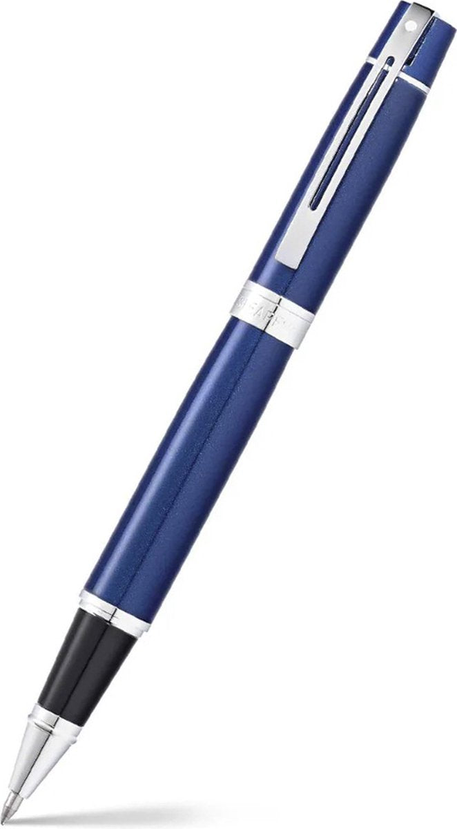 Roller Sheaffer - 300 e9341 - cromato blu lucido - sf-e1934151