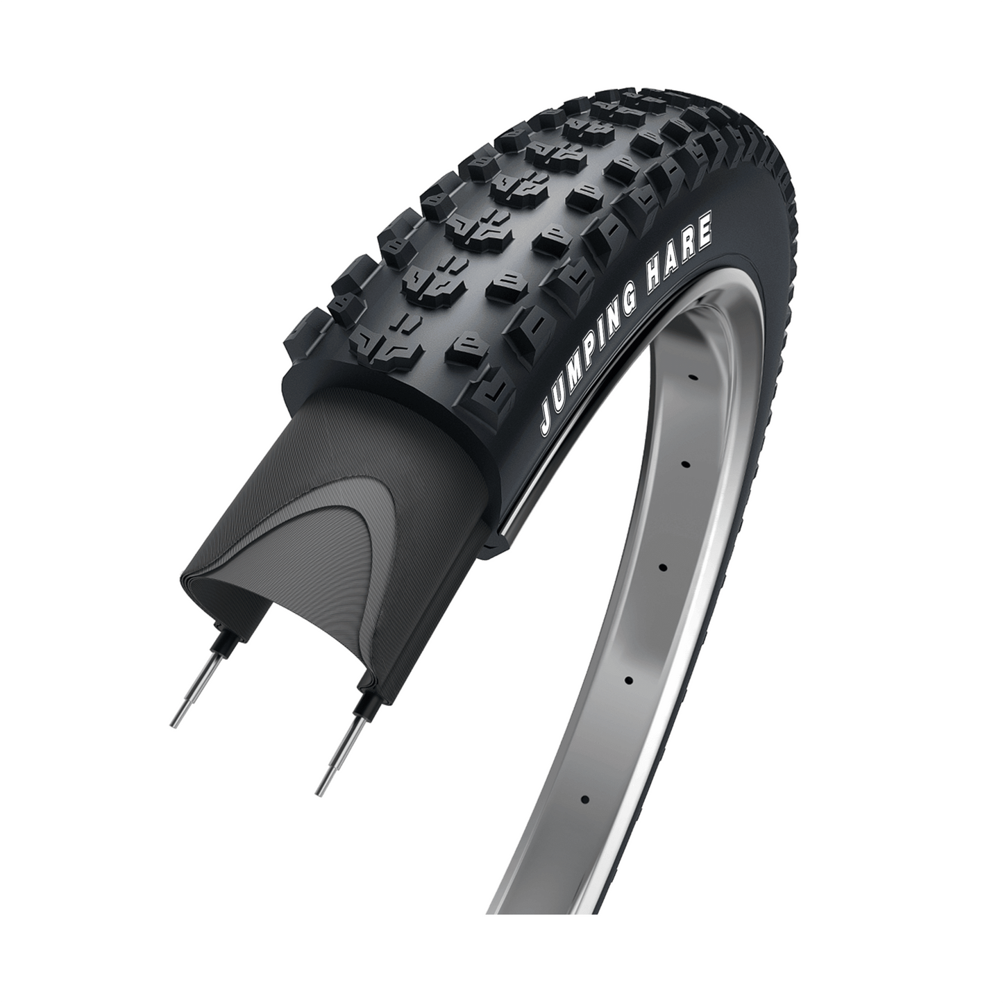 OBOR salto de salto, negro sin reflejo, 29x2.25, ETRO 57-622 Single Skin TPI 60