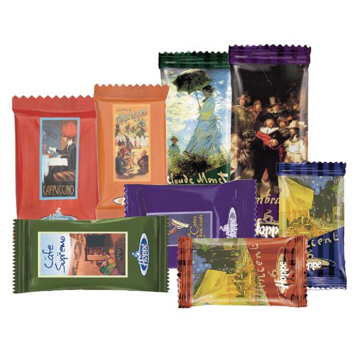 Biscotti al caffè Hoppe pot-pourri di lusso 8 tipi (150 pezzi)