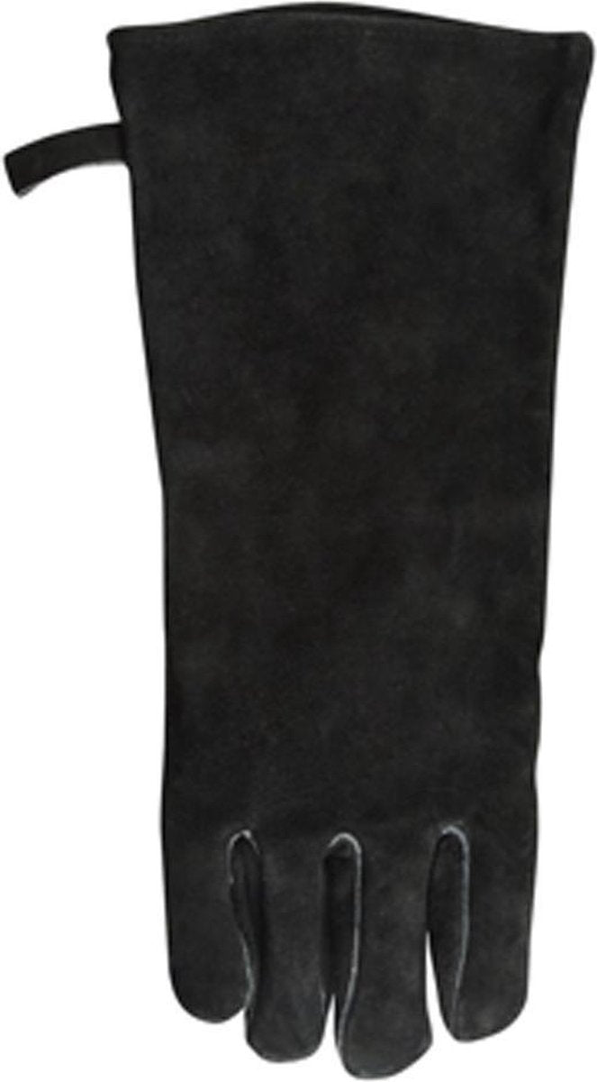 Guanto in pelle da barbecue Esschert Design - extra lungo
