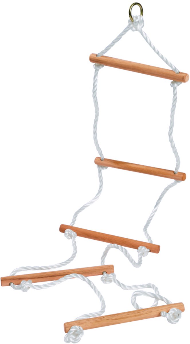 Columpio Eichhorn - escalera de cuerda de madera hasta 60 kg