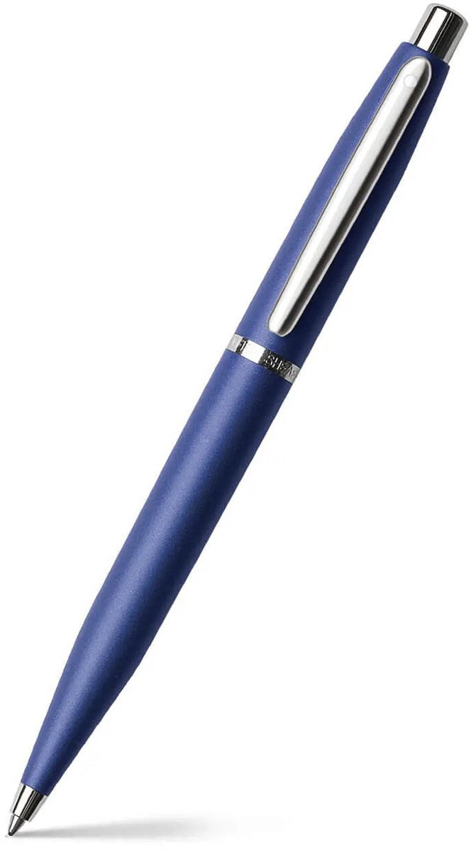Penna a sfera Sheaffer - vfm e9401 - blu neon nichelata - sf-e2940151