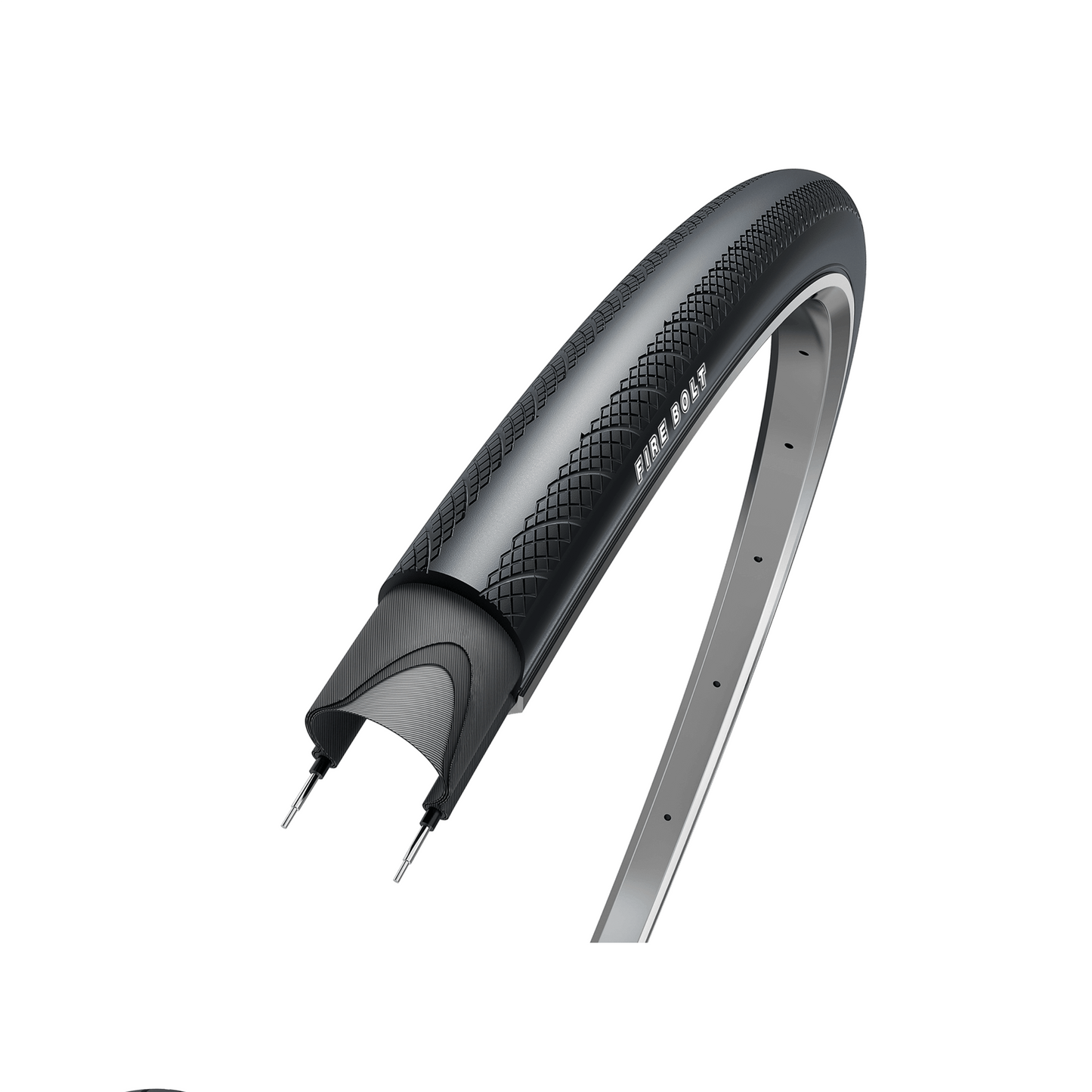 OBOR BORA DE FUEGO, NEGRO sin reflejo, 28x0.9, ETRO 23-622, 60 TPI