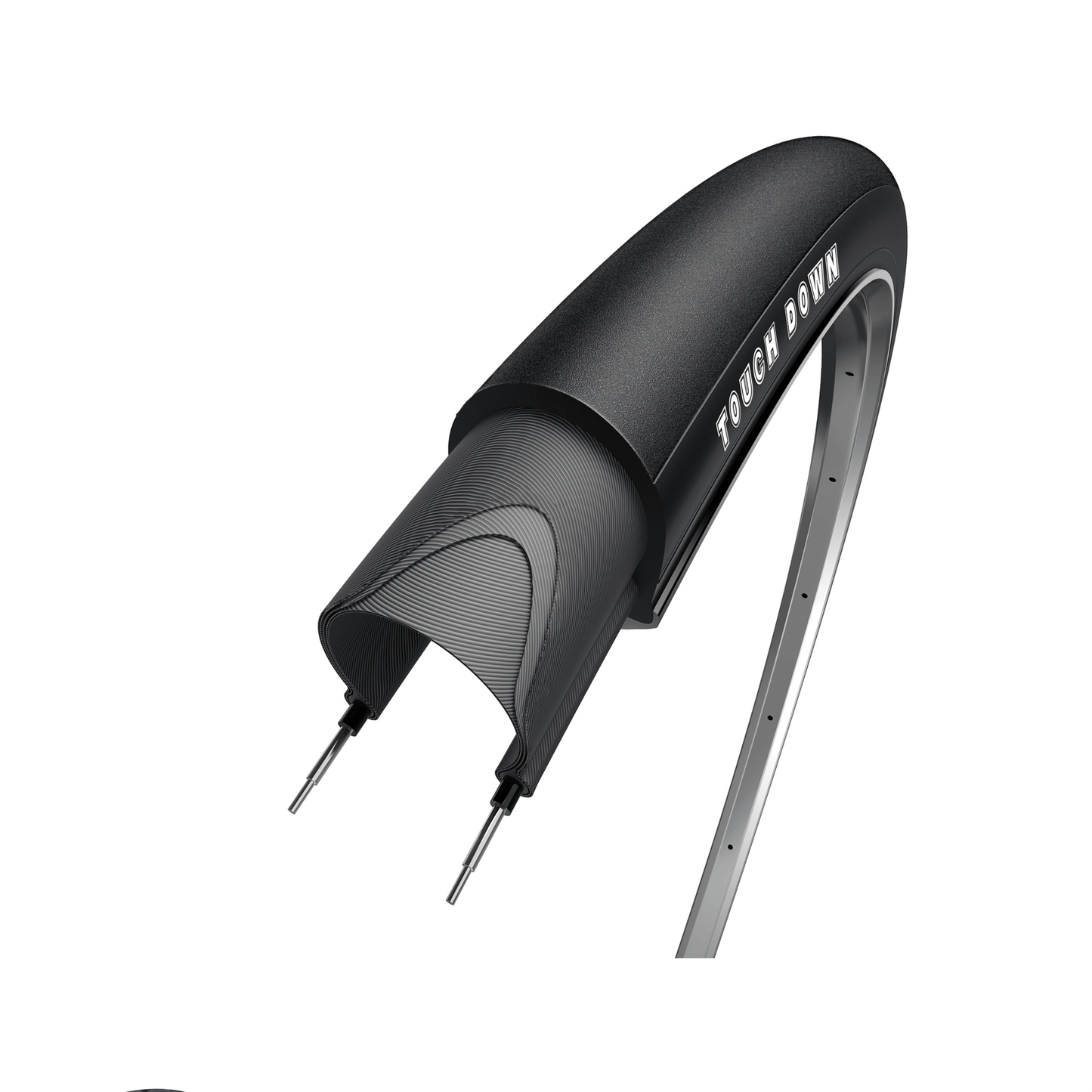 OBOR TOTT Down, negro sin reflejo, 28x0.9, ETRO 23-622, 60 TPI