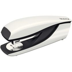 Grapadora Leitz Wow blanca 30 hojas 100 grapas