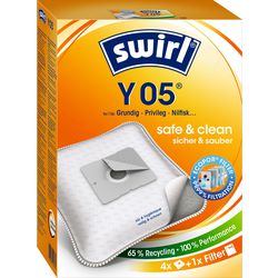 Bolsas filtro aspiradora Swirl y05 4 piezas