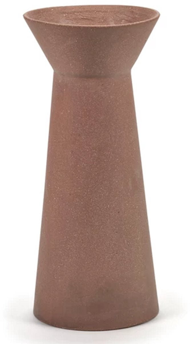Serax - marie michielssen urban Jungle - vaso m - rosso marrone - h 21.5cm - 9 ø