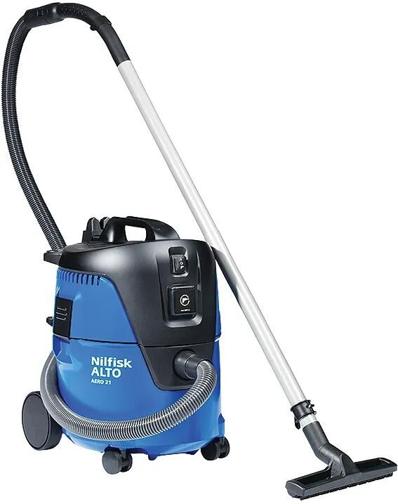 Aspiradora en seco y húmedo Nilfisk aero 21-21 pc de la línea azul aspiradora aero 21-21