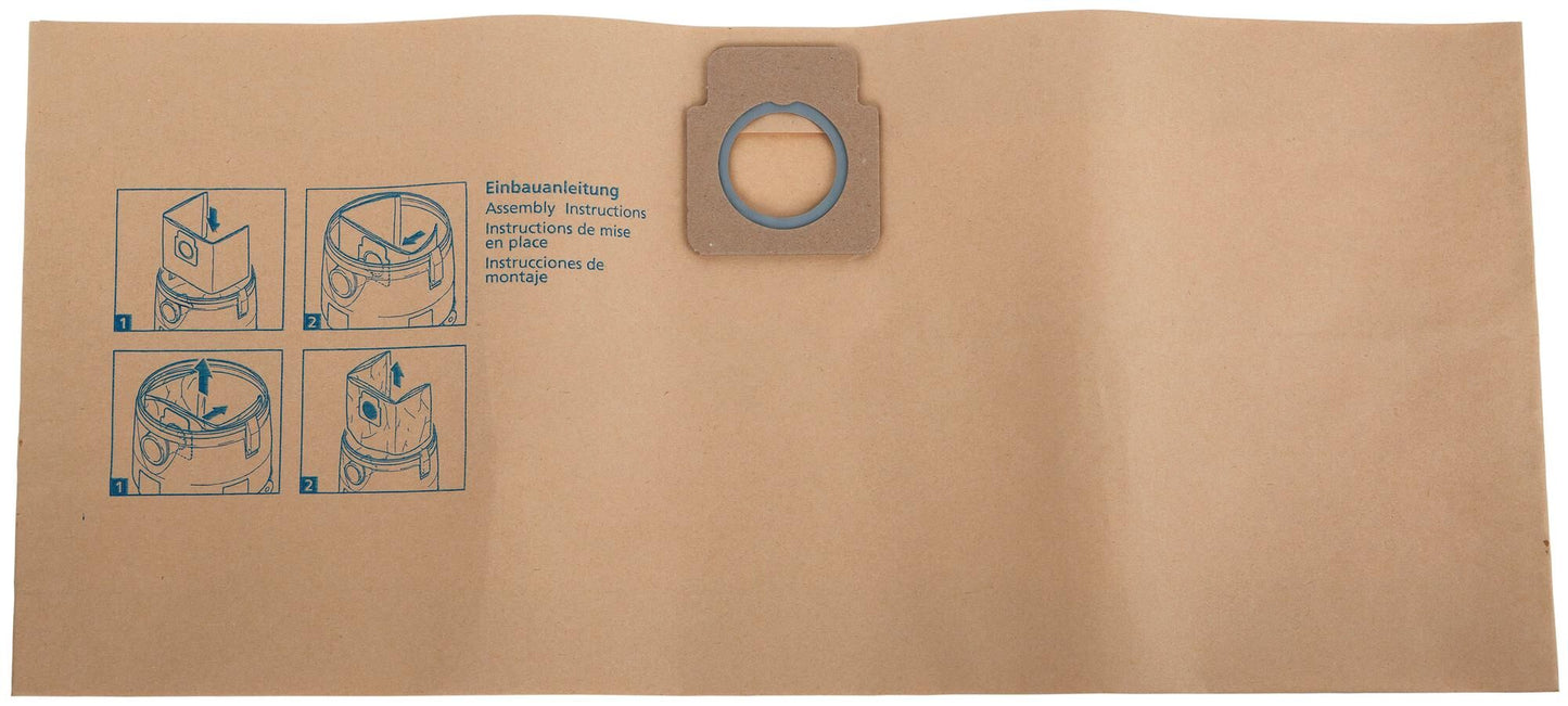 Nilfisk Filter Bag 1-Ply 5pcs F.Turbo GT