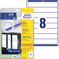Etichette brochure avery l6060-25 bianco 192x34mm 200 etichette