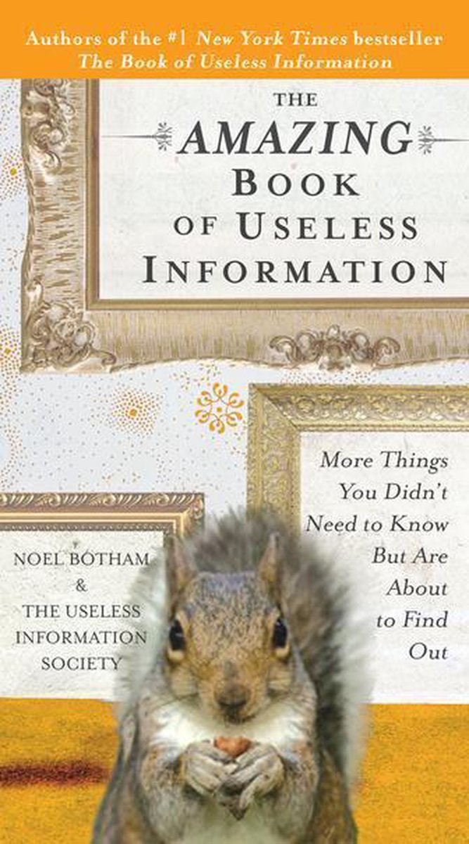 El asombroso libro de la información inútil.