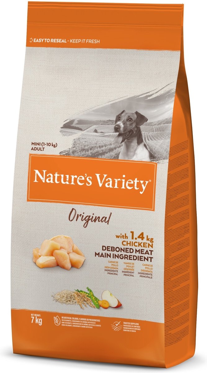 Variedad de naturaleza Mini pollo original para adultos