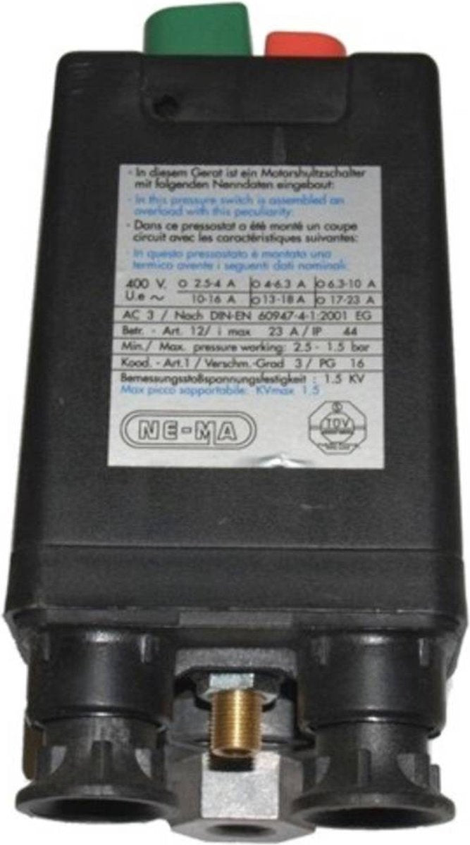 Pressostato per aria compressa Aerotec 9063147 1 pezzo(i)