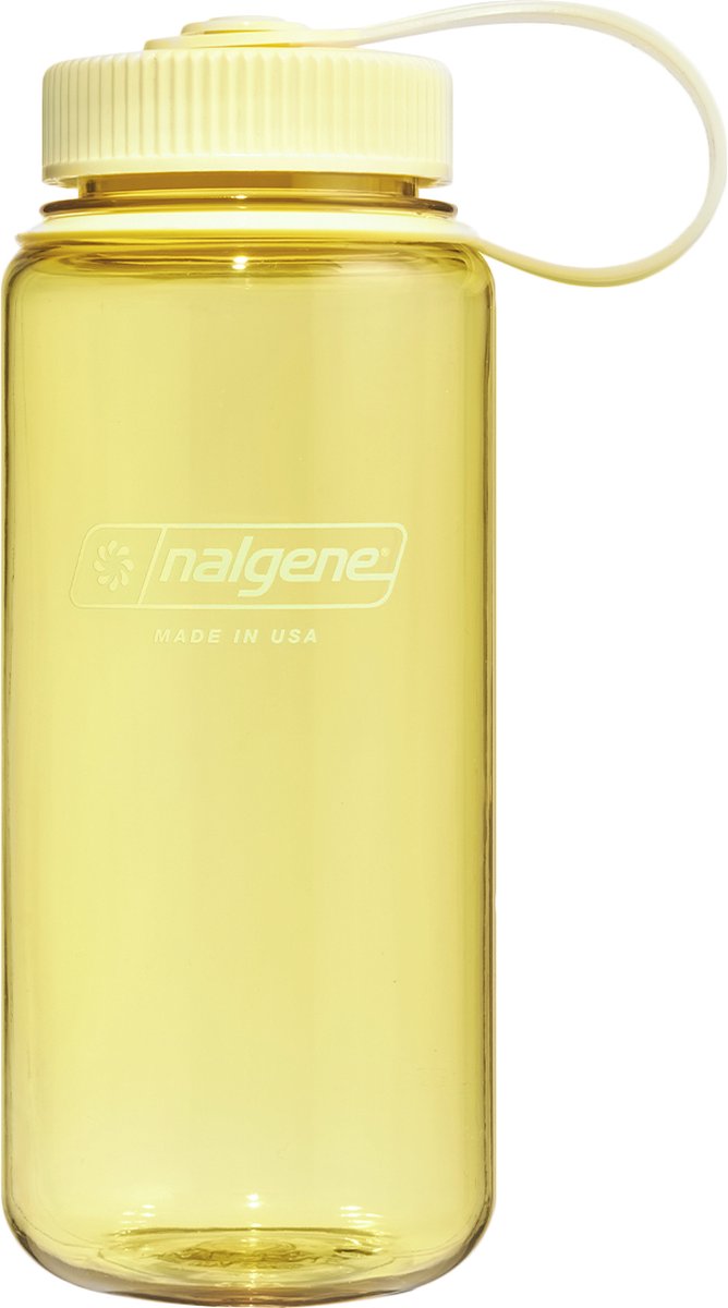 Nalgene - botella de boca ancha - botella para beber - botella de agua - a prueba de fugas - 500 ml - sin bpa - sustentar - mantequilla