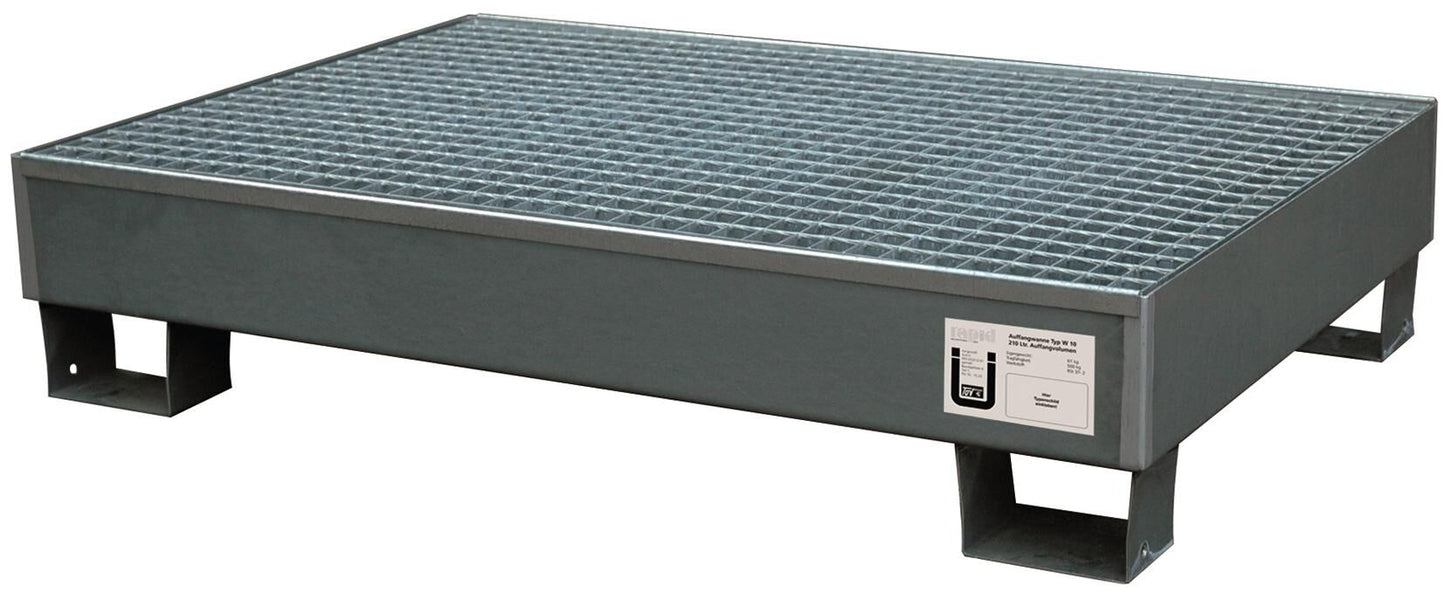 Panna di scarico rapido W10 F.2x200L trapano