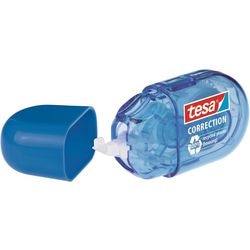 Rullo correttore Tesa ecologo cappuccio blu, bianco