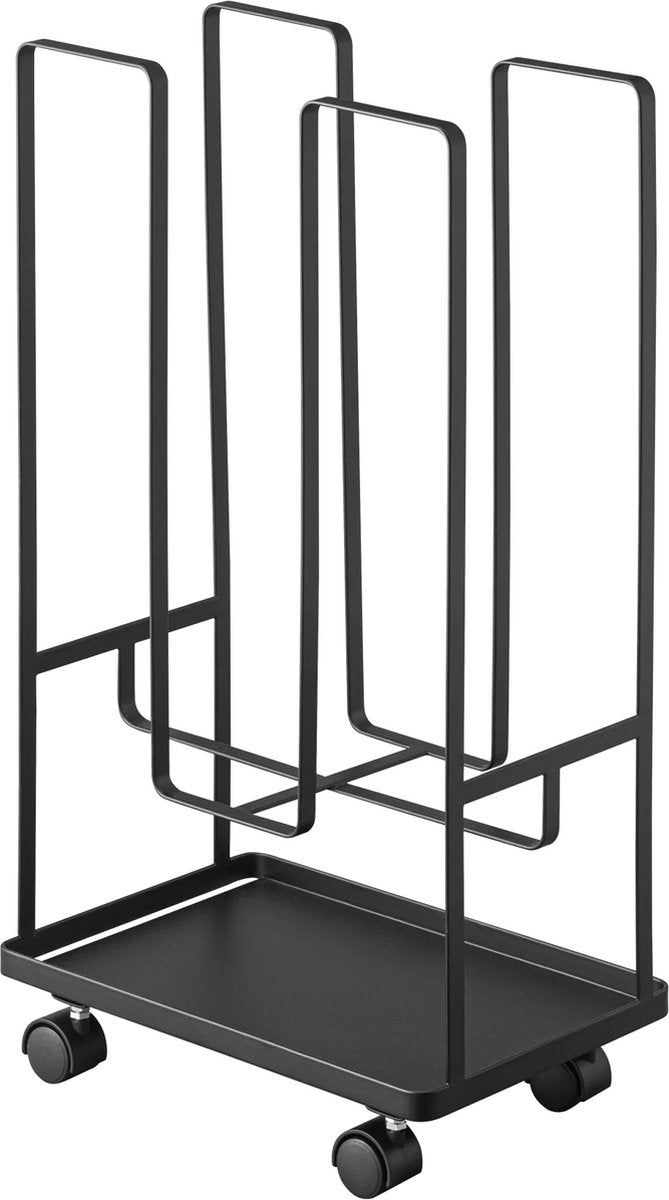 Organizer in cartone Yamazaki - torre - nero