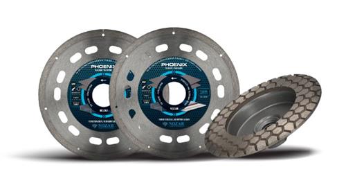Set di seghe diamantate Nozar Phoenix Special da 3 pezzi