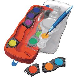 Scatola colori gamma colori connettori faber-castell
