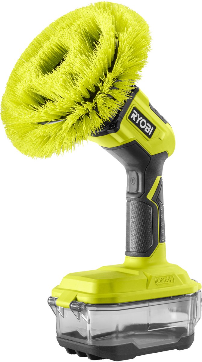 Ryobi one+ serie - reinigingsborstel - 18v - kompakt - ipx7