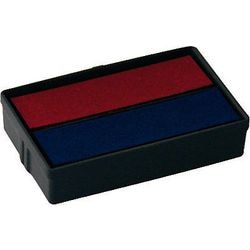 Tampone di ricambio per inchiostro colop blu nero 2 pezzi
