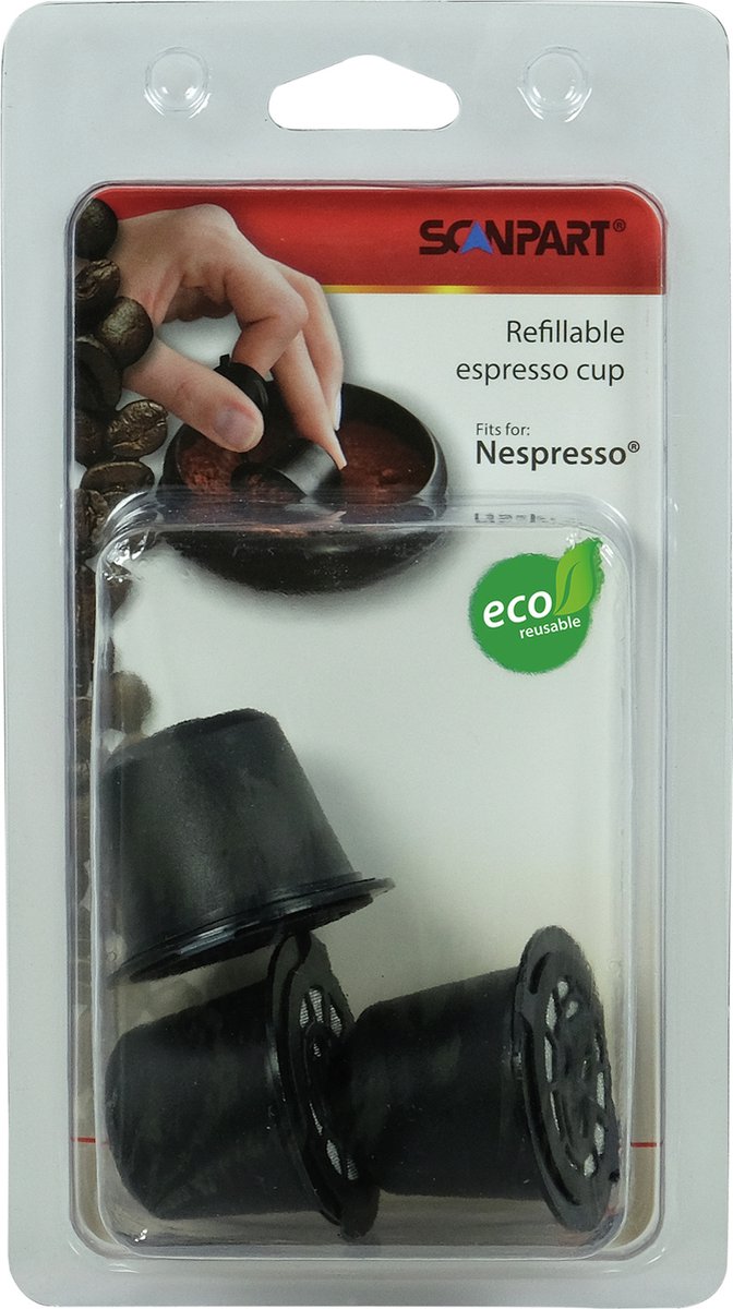 Scanpart coffeeduck nespresso, 3 pezzi